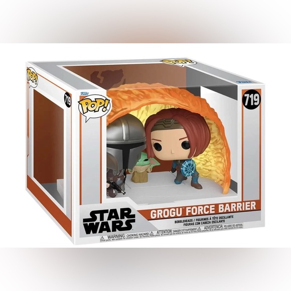 Funko Other - NIB: Star Wars Funko Pop #719; Grogu Force Barrier Bobblehead